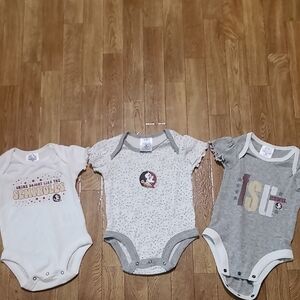 Rivalry Threads White and Gray Bodysuits Soft Cotton One Pieces (AB1)